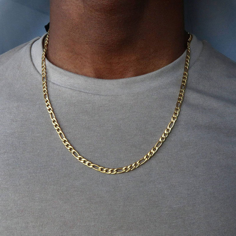 Wholesale Men's Hip Hop Metal Necklaces